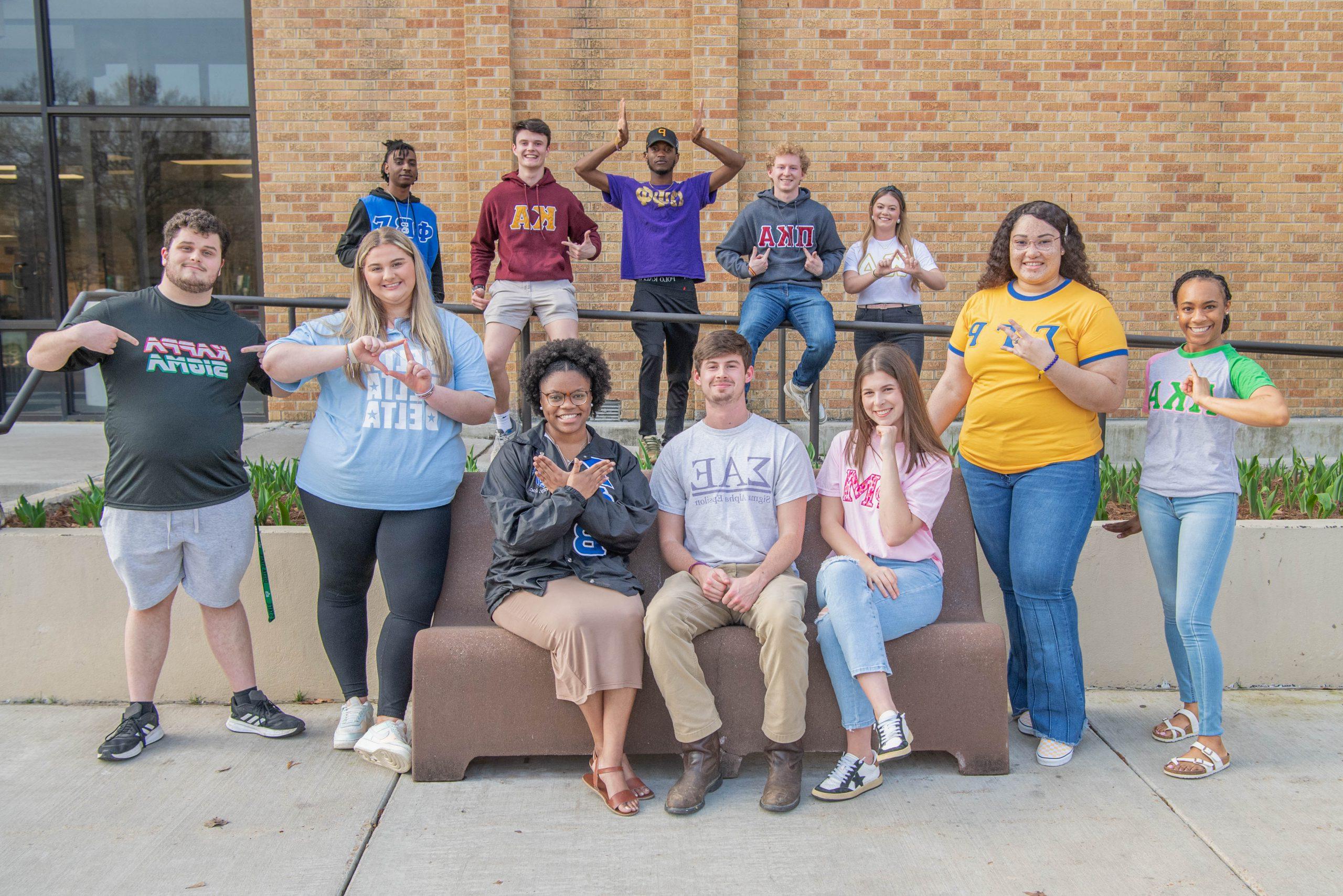 One representative per Greek Life organization in group photo.